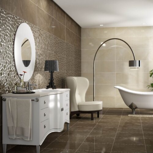 PŁYTKI SALONI PULPIS BRONCE 49X49 BZA-260-000-X