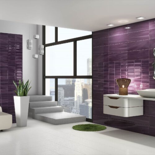 PŁYTKI SALONI PROSPECT SPECTRUM BLANCO 31x31 ZK5500