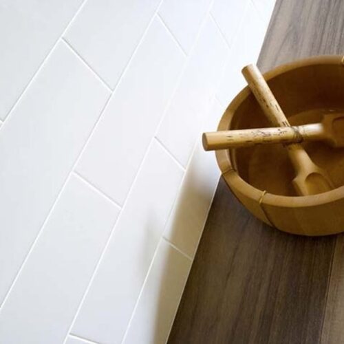 FABRESA PLAQUETA BLANCO MATE 10X30