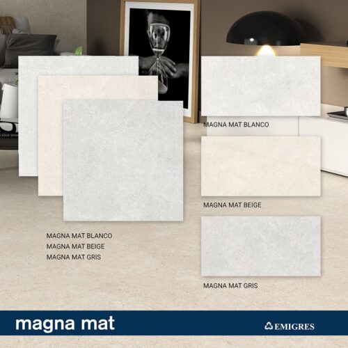 EMIGRES MAGNA MAT BLANCO 120X120 RL - biała płytka gresowa